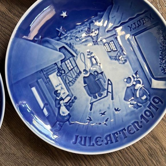 Assorted Lot of 6 Jule After Royal Copenhagen Christmas Plate Collection 7" - Picture 5 of 12